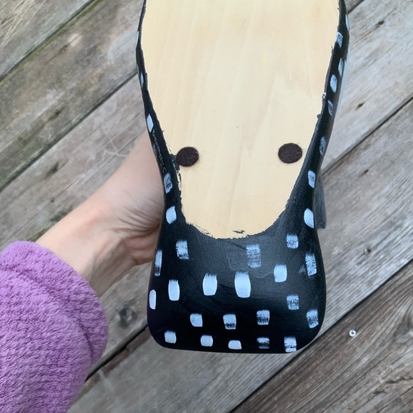 Vintage TREMBLAY CANADA Wooden Duck Sculpture Wine Bottle Holder Painted NEW - Picture 8 of 16